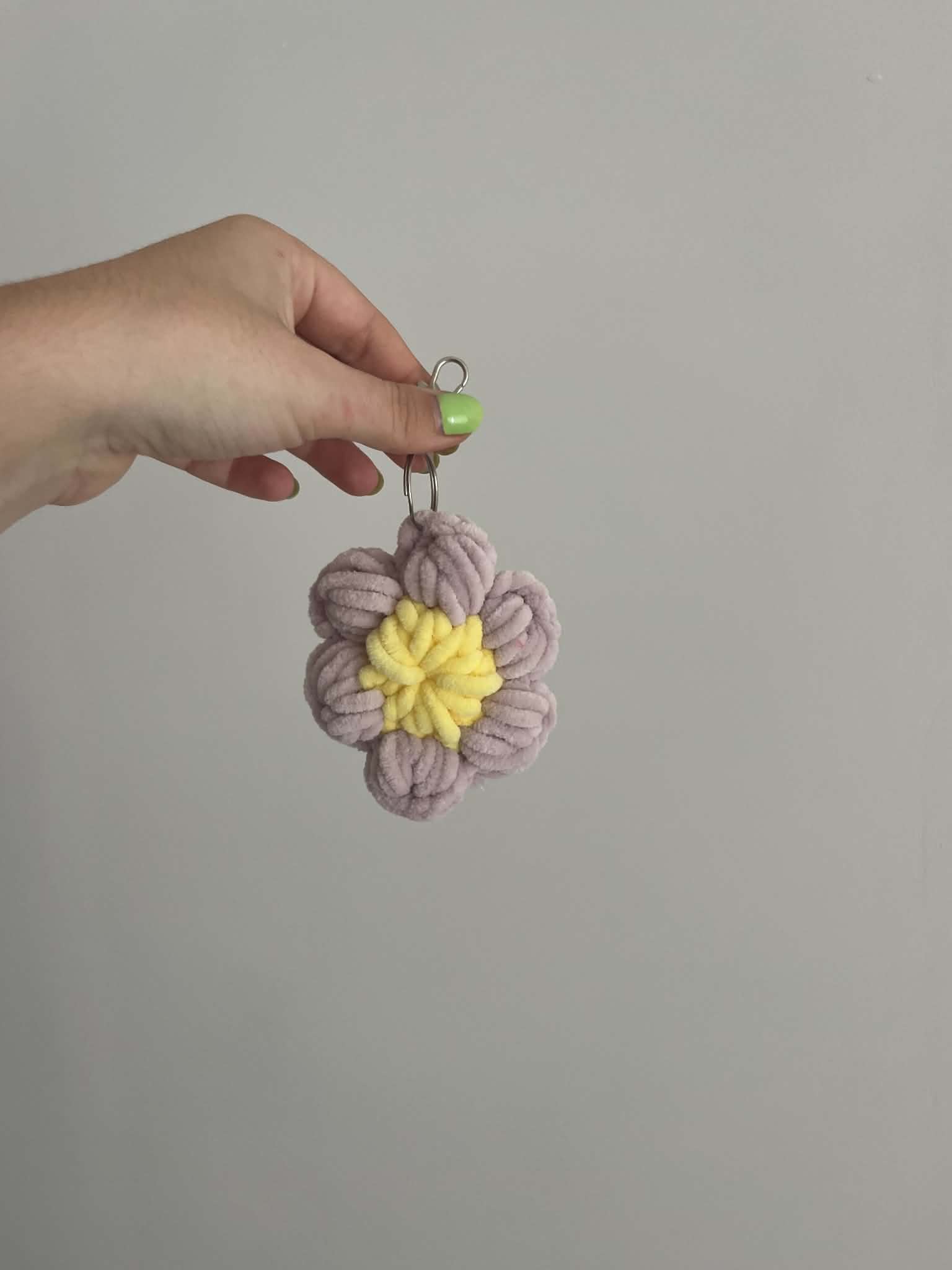 Grosse fleur mauve clair
